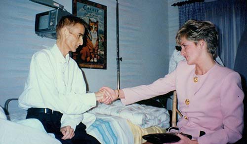 HRH Princess Diana of Wales Visit October 1991